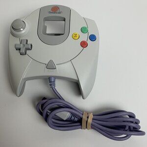 OEM Official Genuine Sega Dreamcast HKT-7700 Wired Gamepad Controller White
